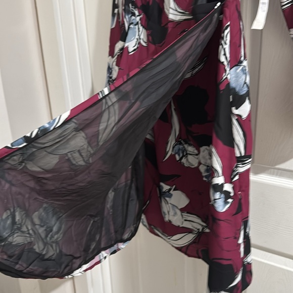 Alexia Admor Colorful Floral Midi Sheath Dress Women's Size Large - Picture 7 of 9